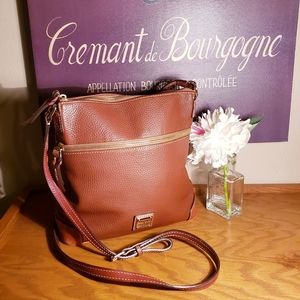 Dooney & Bourke Crossbody Brown Leather Handbag